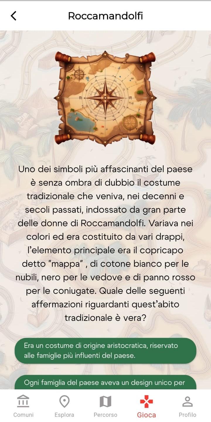 App screenshot 2: Domanda